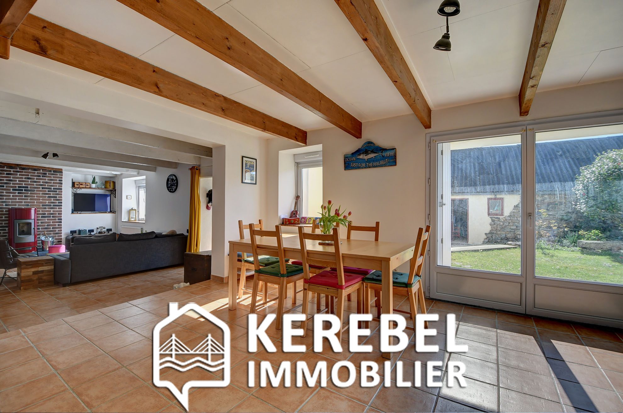 VenteCHARMANTE LONGÈRE 130 M ²130.70 m²m²