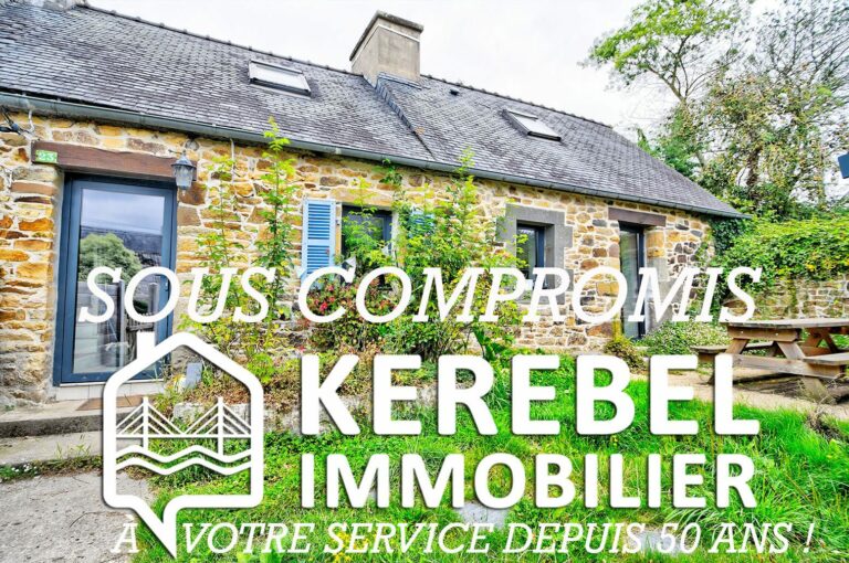 " SOUS COMPROMIS KEREBEL IMMOBILIER À VOTRE SERVICE DEPUIS 50 ANS ! "