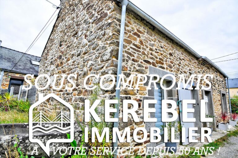 " SOUS COMPROMIS KEREBEL IMMOBILIER À VOTRE SERVICE DEPUIS 50 ANS ! "